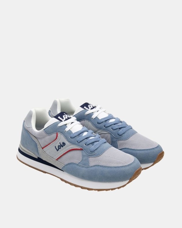 Sapatilhas baixas para homem LOIS azul 64525