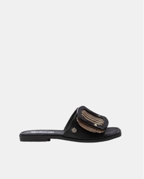 Sandalias Mujer REFRESH Negro 175029