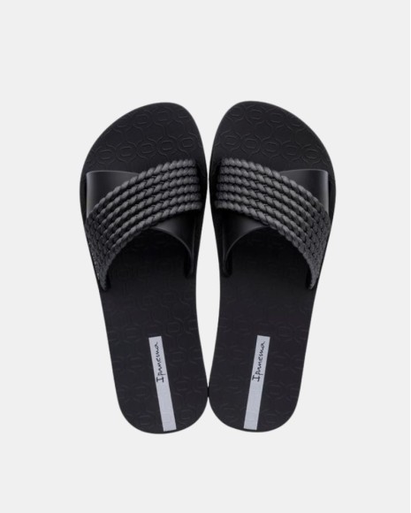 Sandalias Abiertas Chancletas Mujer IPANEMA Negro 83244 STREET II
