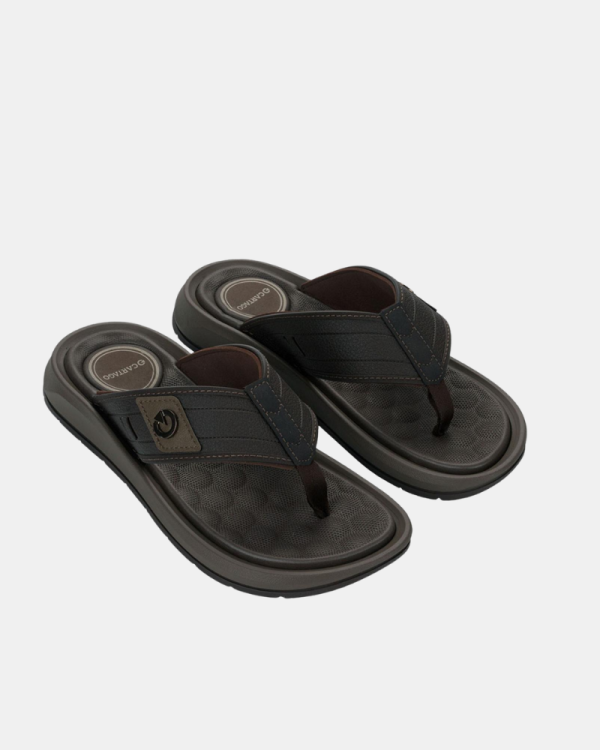 Sandalias Chancletas Hombre Cartago Marrón 12536 CARTAGO SANTORINI VIII THONG AD