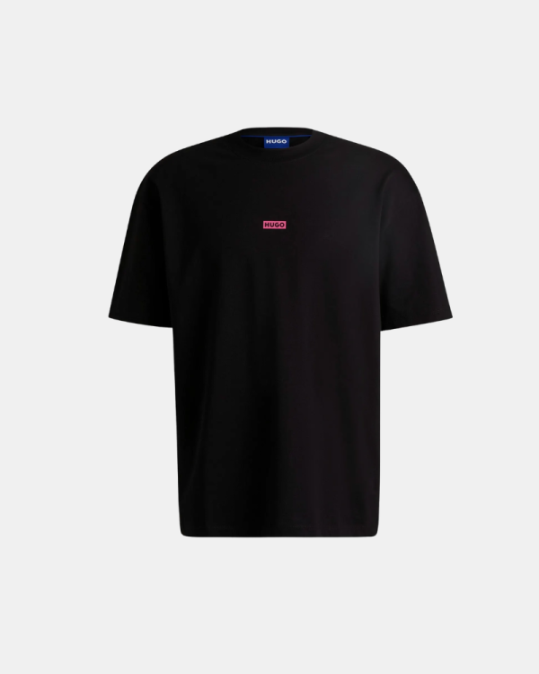 Camisetas Manga corta Hombre HUGO Negro 50509776 NALONO