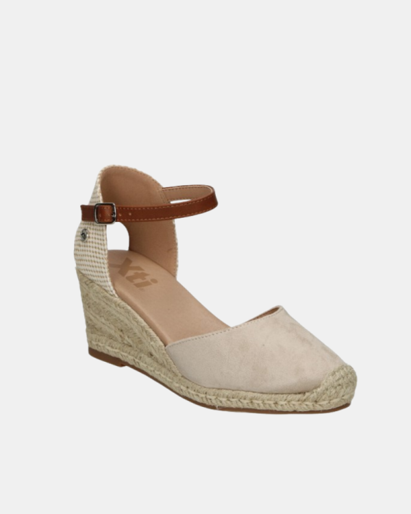 Sandalias Mujer XTI Beige 140746
