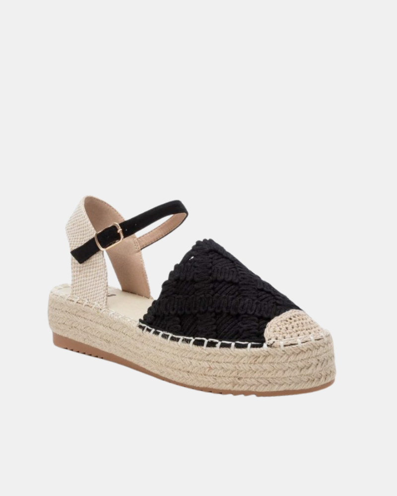 Sandalias Alpargatas Mujer XTI Negro 144022