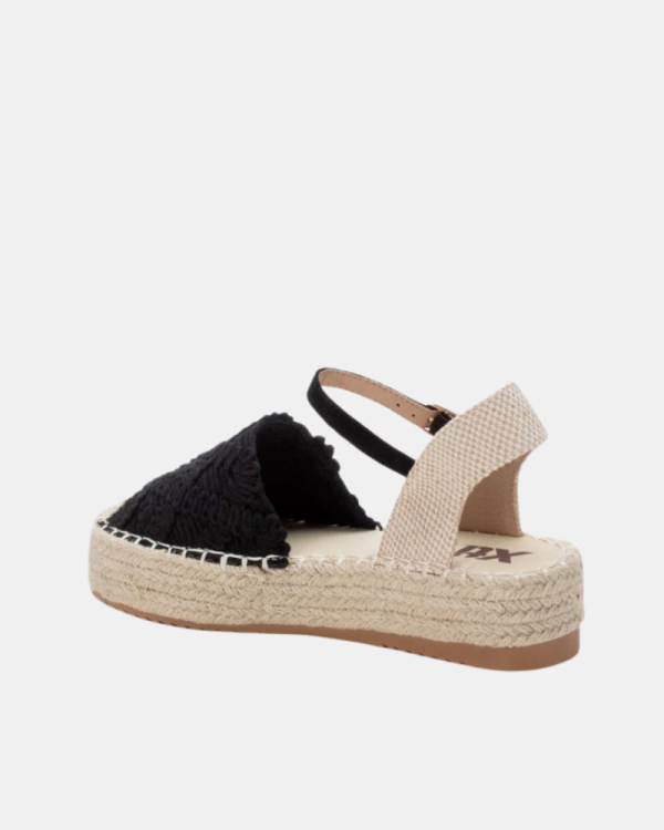Sandalias Alpargatas Mujer XTI Negro 144022