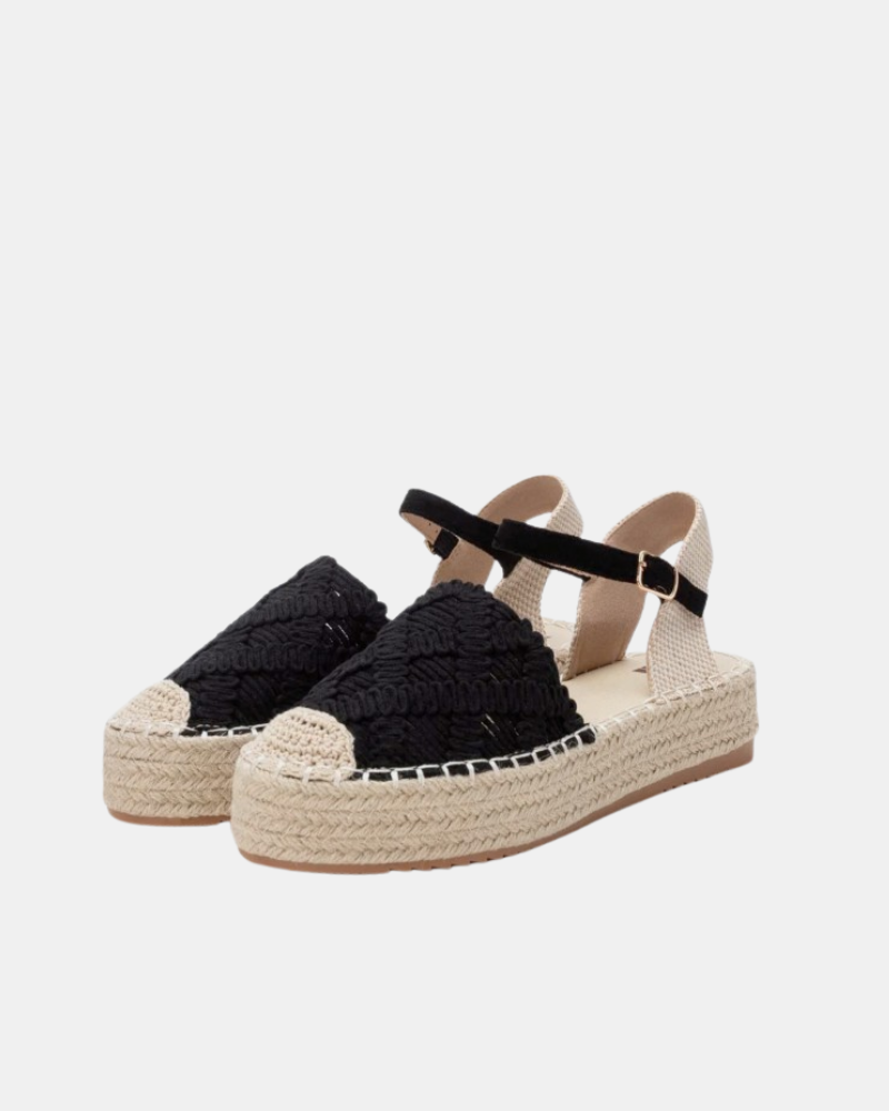 Sandalias Alpargatas Mujer XTI Negro 144022