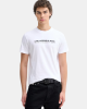 Camisetas de manga curta para homem Karl Lagerfeld Branco B1M17063