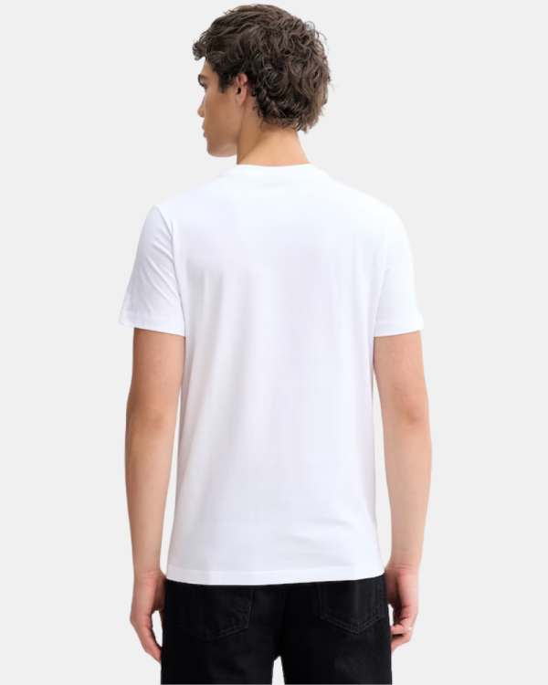 Camisetas de manga curta para homem Karl Lagerfeld Branco B1M17063