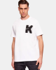 Camisetas Manga corta Hombre Karl Lagerfeld Blanco B1M17066