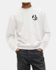 Sudaderas Manga larga Hombre Karl Lagerfeld Blanco B1M20050