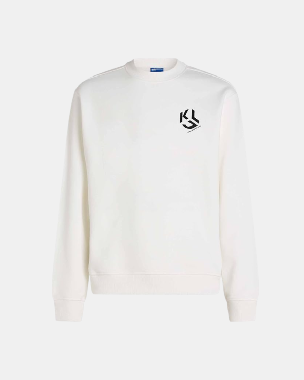 Sudaderas Manga larga Hombre Karl Lagerfeld Blanco B1M20050