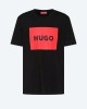 HUGO 50467952 DULIVE222 Camisetas Manga corta Hombre Negro
