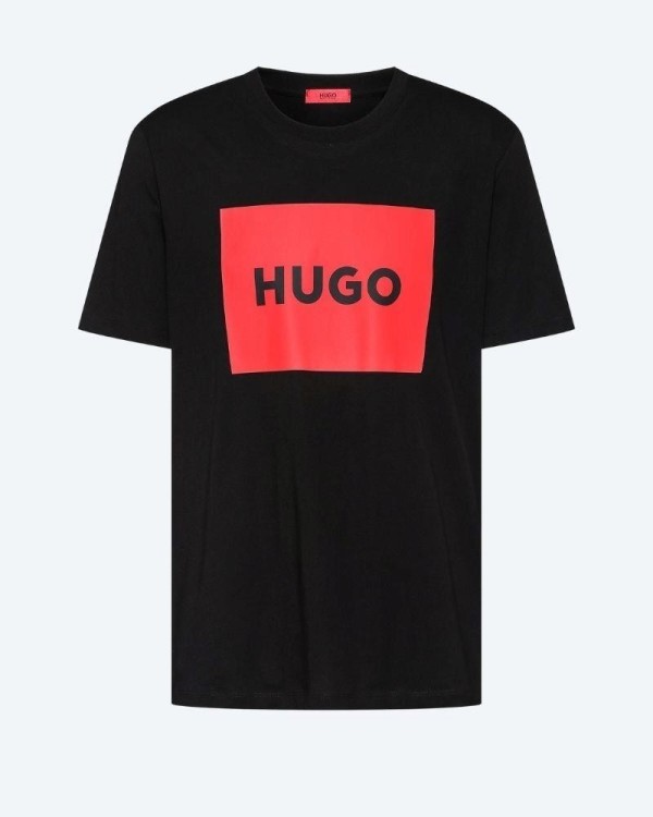 HUGO 50467952 DULIVE222 Camisetas Manga corta Hombre Negro