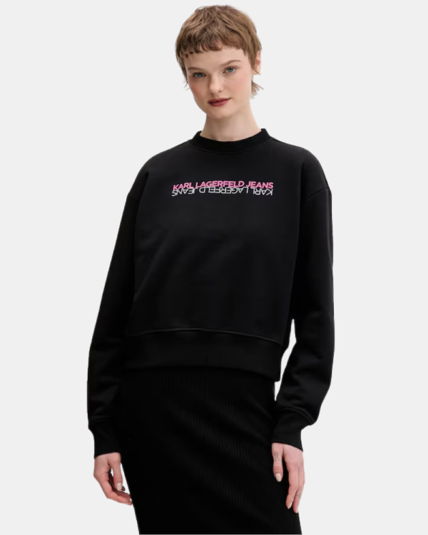 Sweatshirts Manga comprida Mulher Karl Lagerfeld Preto B1W20041