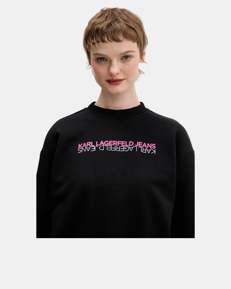 Sweatshirts Manga comprida Mulher Karl Lagerfeld Preto B1W20041