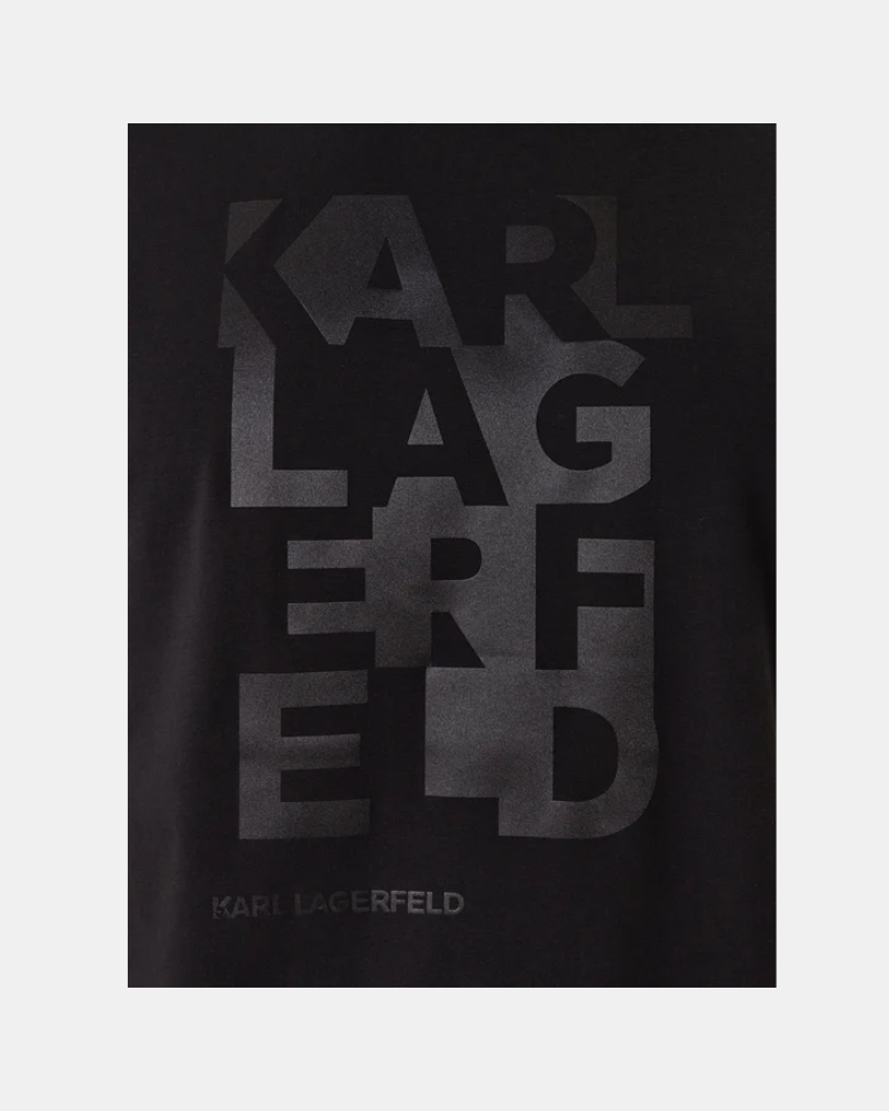Camisetas Manga curta Homem Karl Lagerfeld Preto 755053 561221
