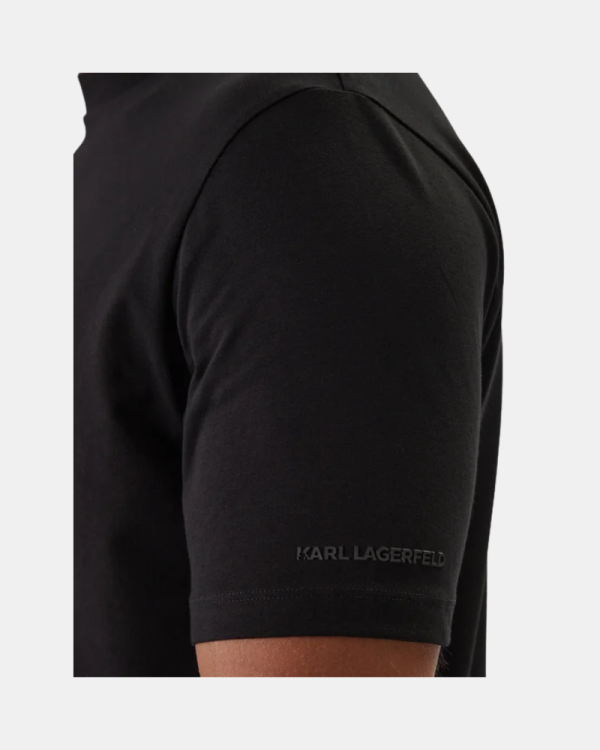Camisetas Manga curta Homem Karl Lagerfeld Preto 755053 561221