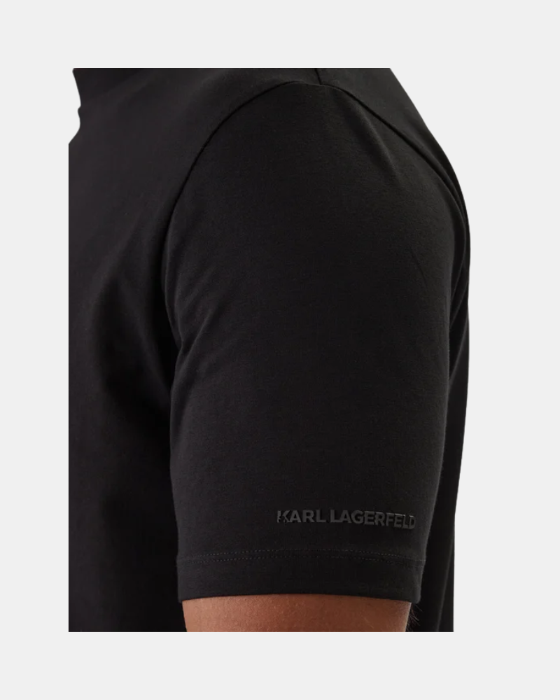 Camisetas Manga curta Homem Karl Lagerfeld Preto 755053 561221