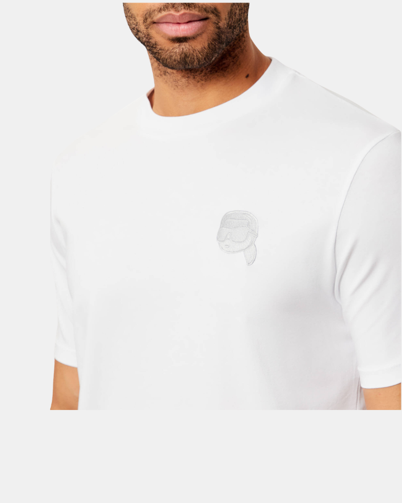 Camisetas de manga comprida para homem Karl Lagerfeld Branco 755023 561235