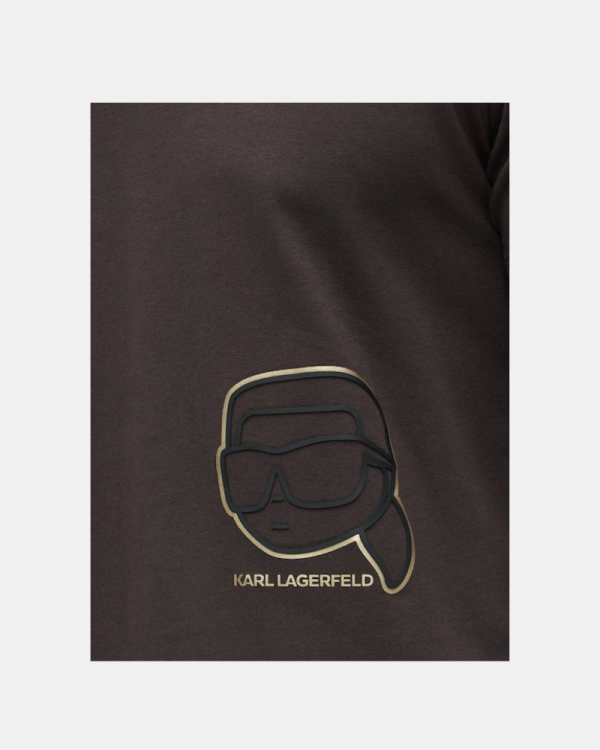 Camisetas Manga corta Hombre Karl Lagerfeld Negro 755035 561235
