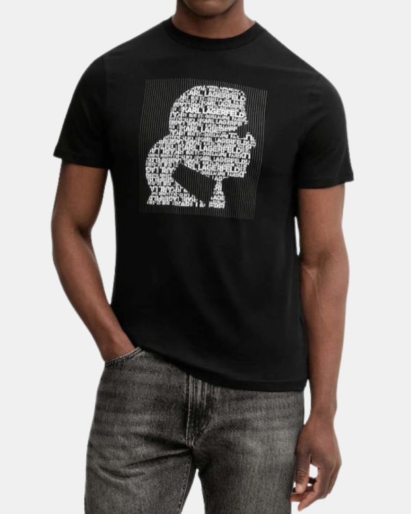 Camisetas Manga corta Hombre Karl Lagerfeld Negro 755075 561252