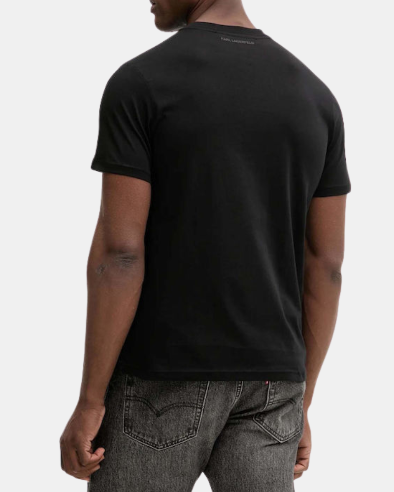 Camisetas Manga corta Hombre Karl Lagerfeld Negro 755075 561252