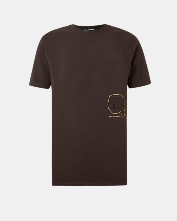 Camisetas Manga curta Homem Karl Lagerfeld Preto 755071 561251