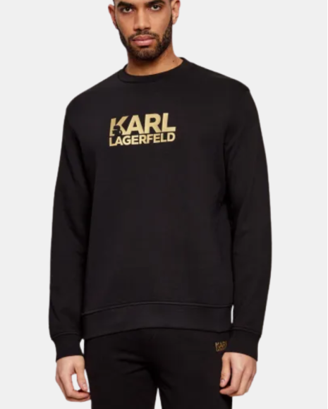 Sudaderas Manga corta Hombre Karl Lagerfeld Oro 705780 561235