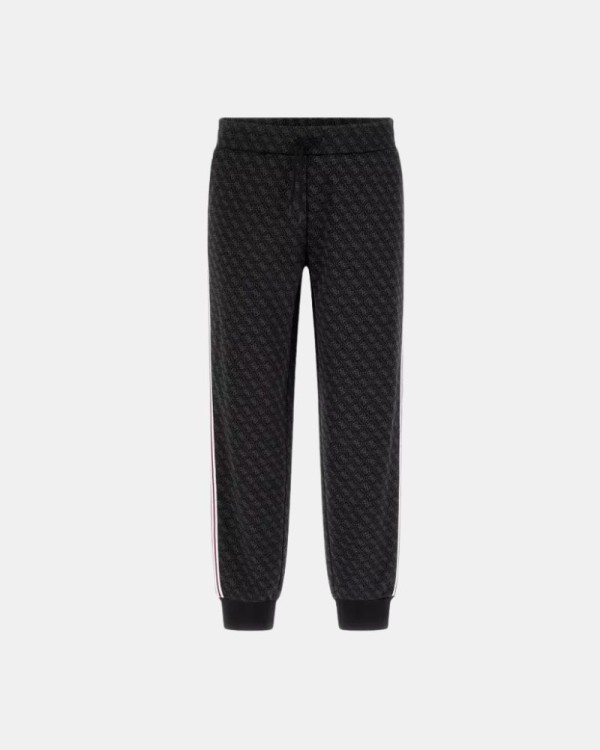 Calças compridas de treino para homem GUESS pretas Z5BB19K2042