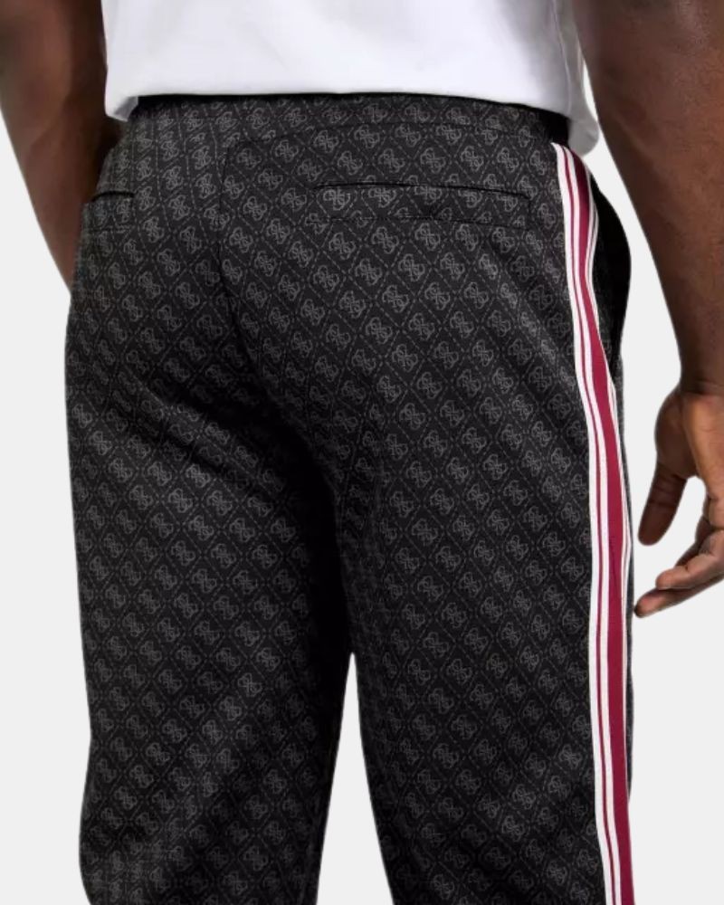 Calças compridas de treino para homem GUESS pretas Z5BB19K2042