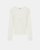 Camisetas de manga comprida Mulher GUESS Bege W6RP24 KA0H1