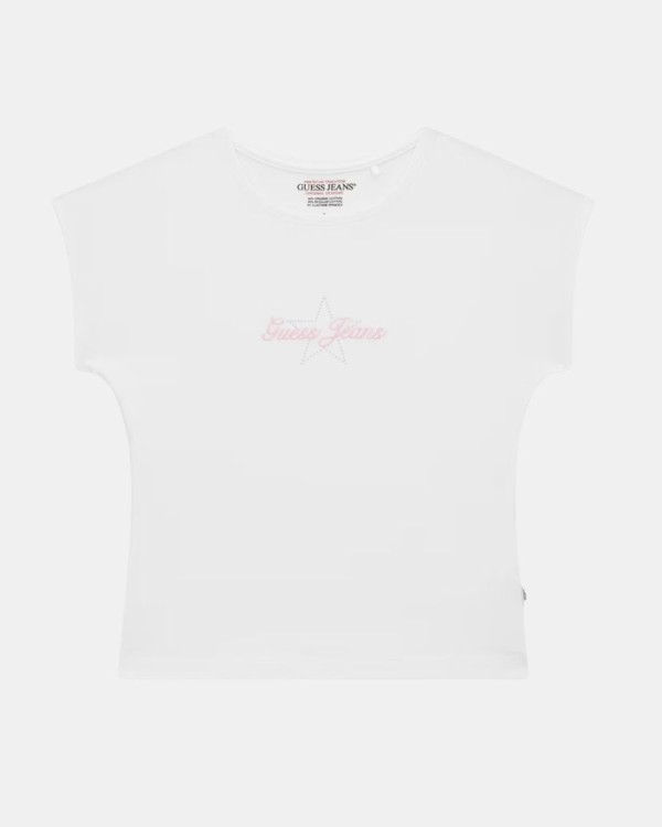 Camisetas Manga corta Mujer GUESS Blanco W6RI21 J1314