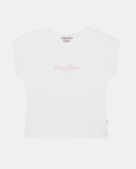 Camisetas Manga corta Mujer GUESS Blanco W6RI21 J1314