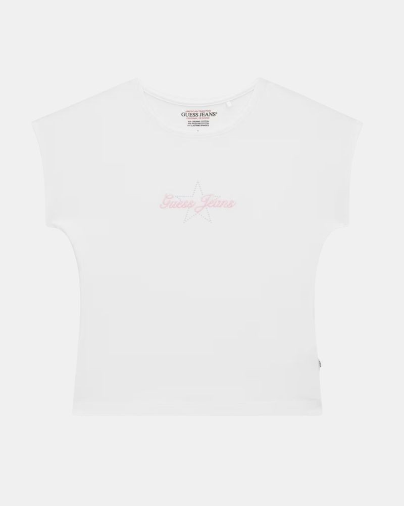 Camisetas Manga corta Mujer GUESS Blanco W6RI21 J1314