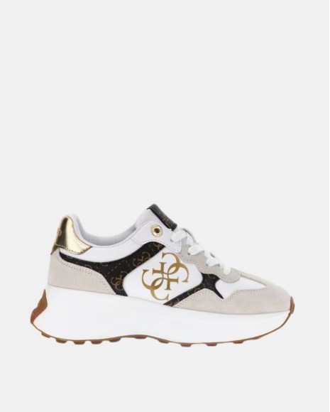 Zapatillas Bajas Mujer GUESS Blanco LUCKEI FLPLUC PEL12