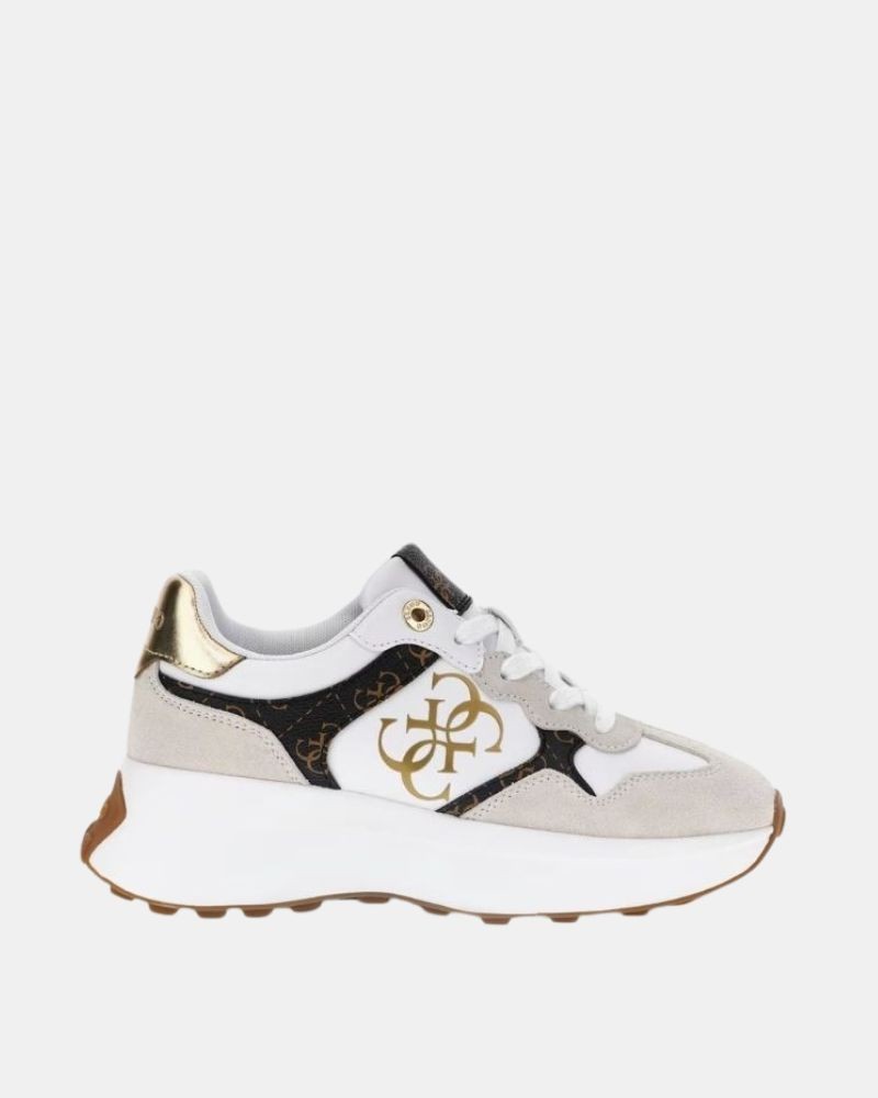 Zapatillas Bajas Mujer GUESS Blanco LUCKEI FLPLUC PEL12