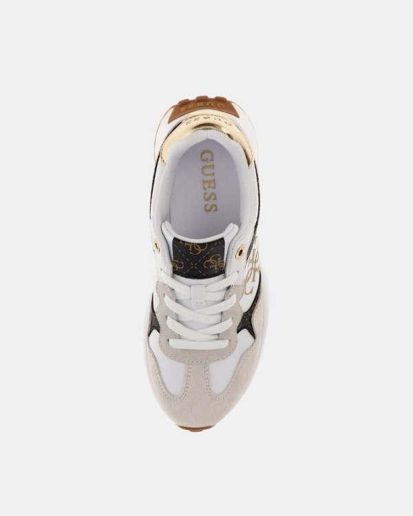Zapatillas Bajas Mujer GUESS Blanco LUCKEI FLPLUC PEL12