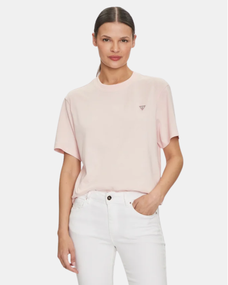 Camisetas Manga corta Mujer GUESS Rosa W4YI05 K8HM0