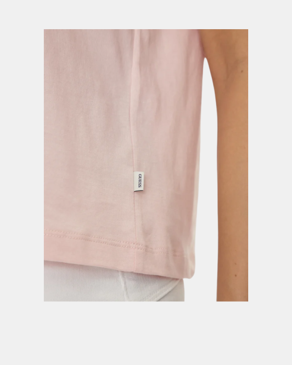 Camisetas Manga corta Mujer GUESS Rosa W4YI05 K8HM0