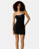 Vestidos  Top Mujer GUESS Negro W6GKY1 KF641