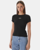 Camisetas Manga corta Mujer GUESS Negro W6GPZ3 KA0H1