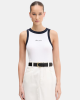 Camisetas Top Mujer GUESS Blanco W6GPZ8 KF641