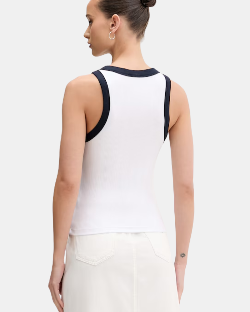 Camisetas Top Mujer GUESS Blanco W6GPZ8 KF641