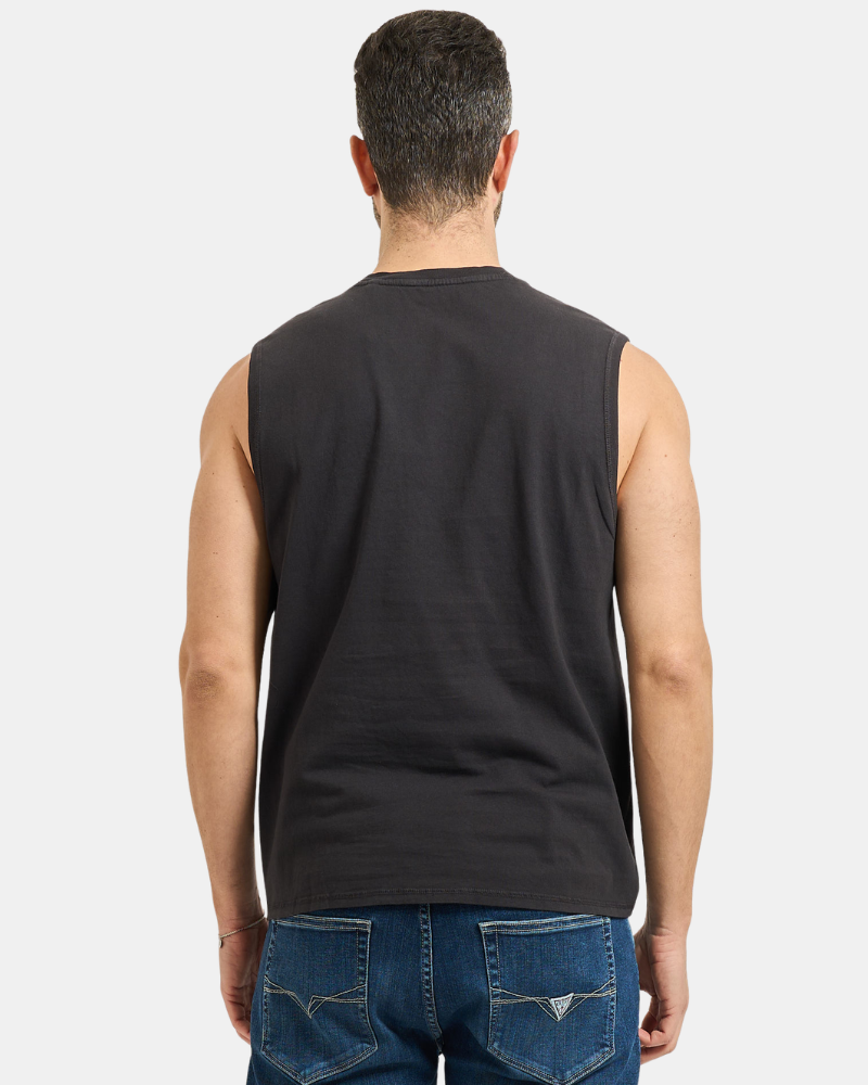 Camisetas de manga curta para homem GUESS Preto M6GPB2 K8FQ4