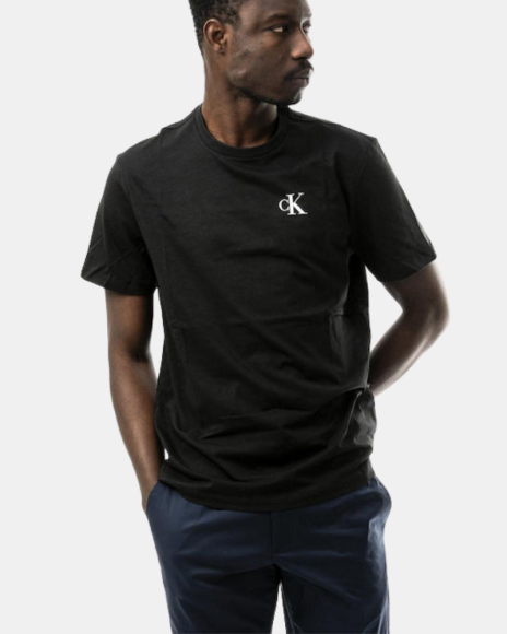 Camisetas de manga curta para homem CALVIN KLEIN Preto LV14RF852GUB1