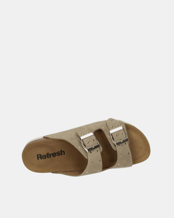 Sandalias Mujer REFRESH Beige 175009