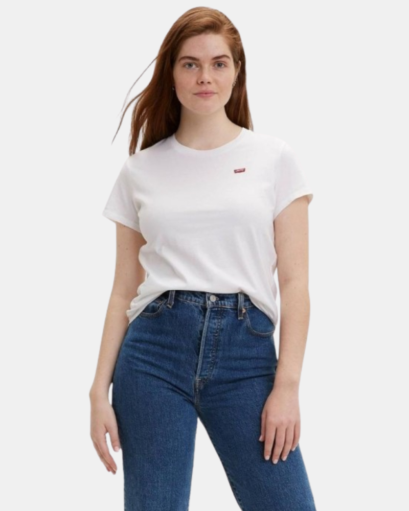 Camisetas Manga corta Mujer LEVIS Blanco 39185 0006 PERFECT TEE