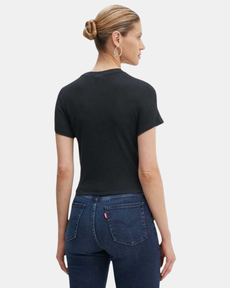 Camisetas Manga corta Mujer LEVIS Negro A7419 0014 ESSENTIAL SPORTY TEE