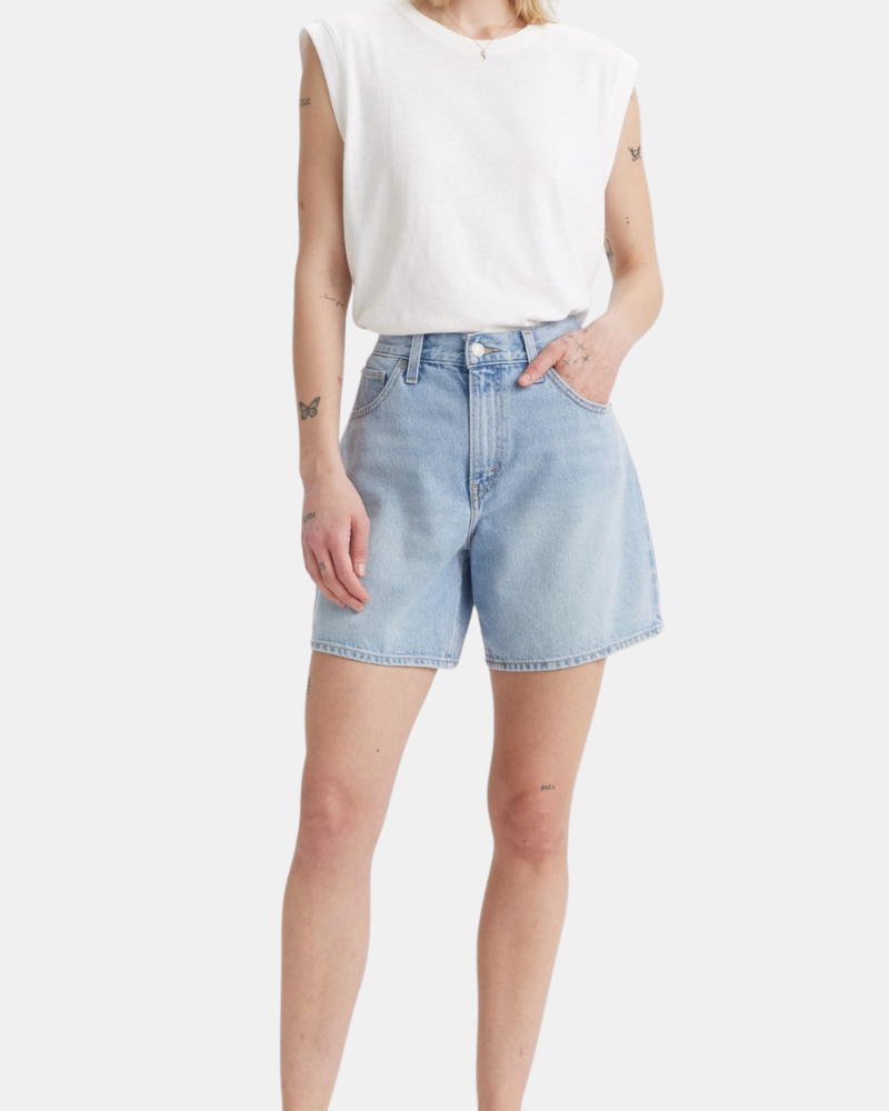 Calças/Shorts Mulher LEVIS Azul A9311 0000 HIGH BAGGY SHORT