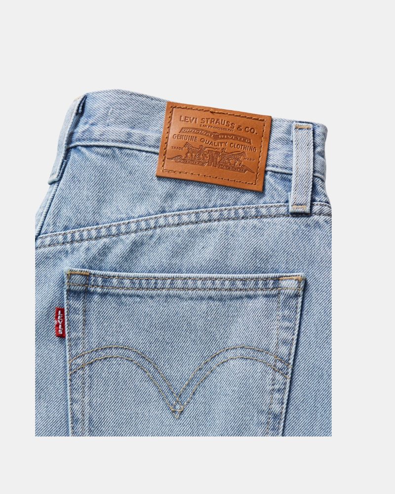 Calças/Shorts Mulher LEVIS Azul A9311 0000 HIGH BAGGY SHORT