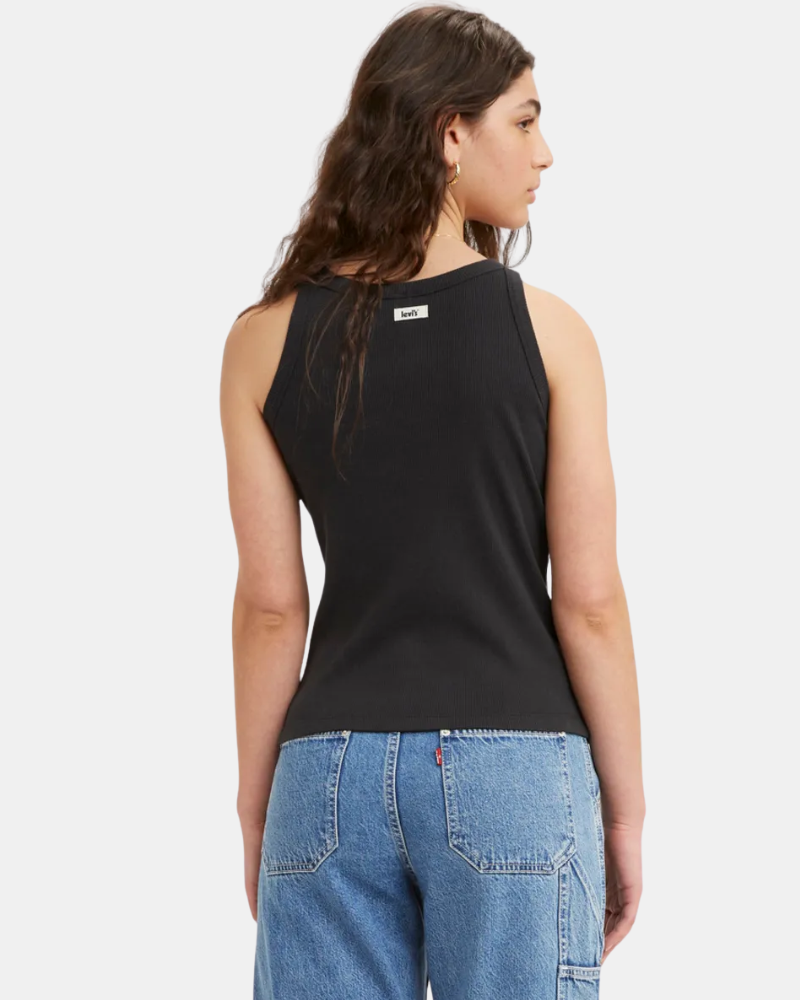 Camisetas Top Mujer LEVIS Negro A3381 0001 ESSENTIAL RACER TANK